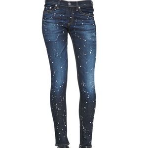 Rag & bone splattered jeans